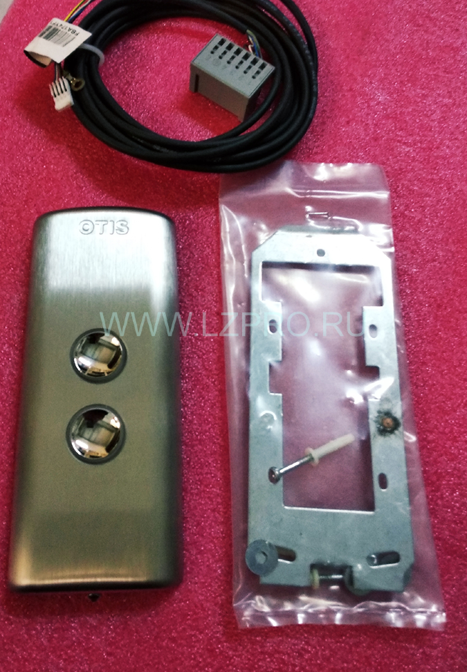 Вызывной пост двухкнопочный (шлиф. нерж.) с платой HBB Otis купить в ...