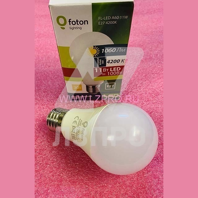 FL LED A60 11W 4200 1060lm 220V E27 foton