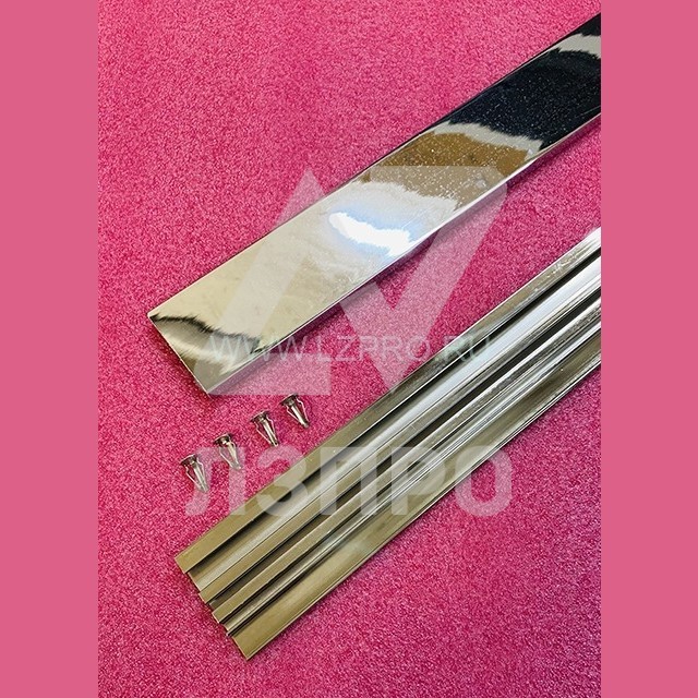 Плинтус кабины лифта L-1098 mm CHROME FAA459E999 CH 1098 Otis
