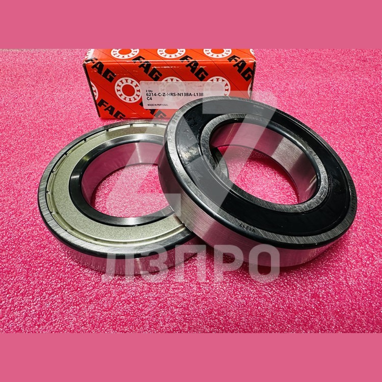 Подшипник спаренный 6214-C-Z-HRS-N13BA-L138 C4 FAG TAA207F2 Otis