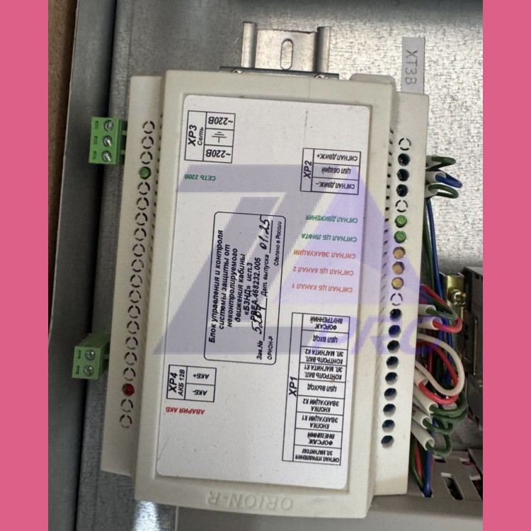 Блок управления и контроля системы защиты от неконтролируемого движения кабины "БЭНД" исп.3 РВЕА.468232.005