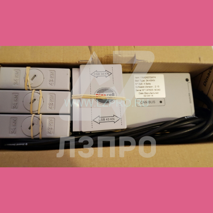Устройство грузовзвеш. Otis GEN2 (4 ремн., 34-43kN) FBA24270AP4 Dinacell Electronica
