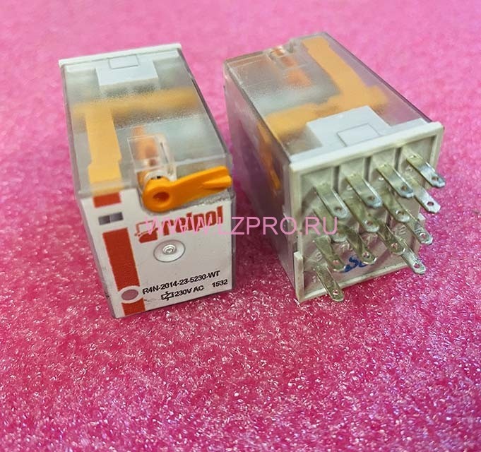Реле промежуточное 6А 230VAC R4N-2014-23-5230-WT Relpol купить в ООО ...