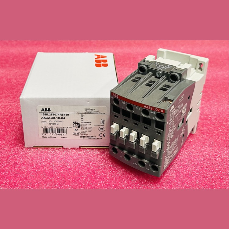 Контактор 32A 110VAC AX32-30-10-84 1SBL281074R8410 ABB
