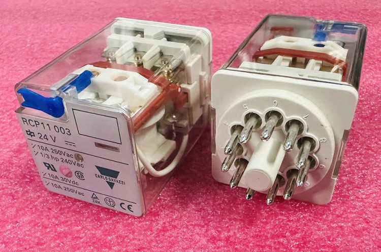 Реле промежуточное 10A 24VDC RCP11003 Carlo Gavazzi купить в ЛЗПРО в Москве
