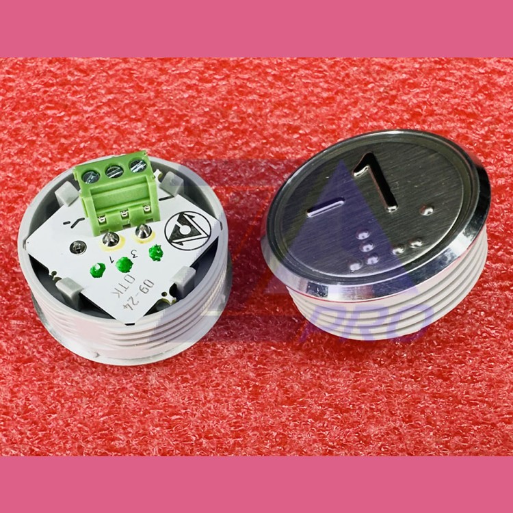 Модуль кнопочный красная подсветка "-1" К1-М1-К (аналог Achille Vega)