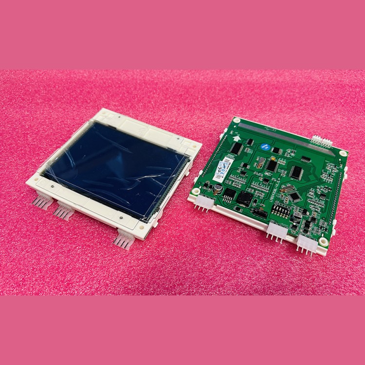 Дисплей вызывного поста белая индикация синий фон duplex LMBS430BL-V1.0.4 Xizi Otis