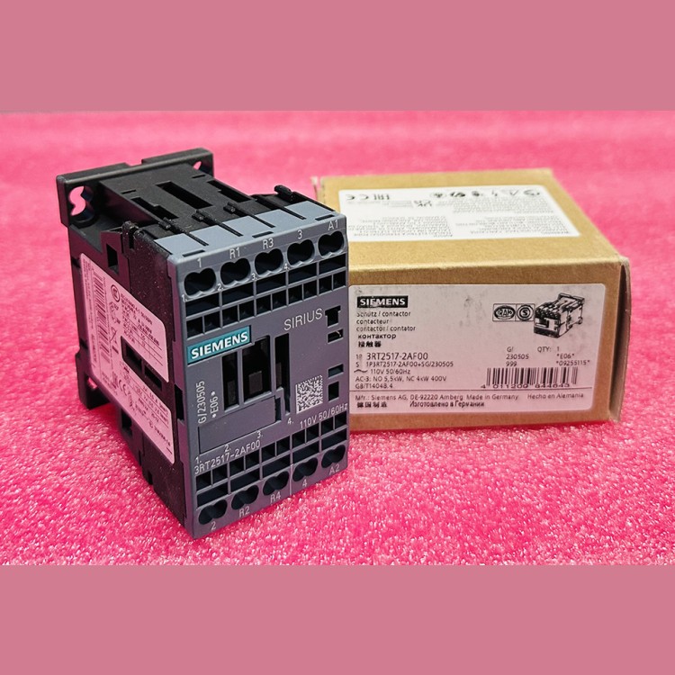 Контактор 110V NO 5,5kW, NC 4kW 3RT2517-2AF00 Siemens