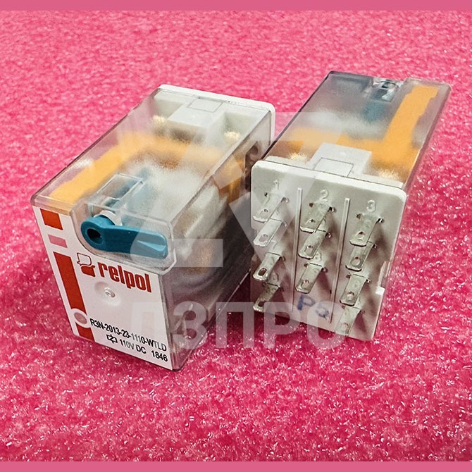 Реле промежуточное 3CO 110VDC R3N-2013-23-1110-WT Relpol