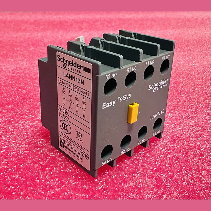 Блок дополнительных контактов 1NO+3NC LAEN13 (LANN13) Schneider Electric