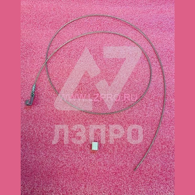Тросик пружины дверей D-2mm (с зажимом) Selcom
