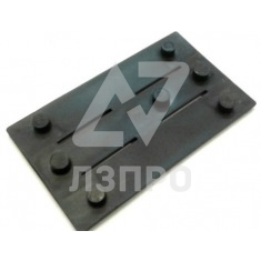Вкладыш башмака кабины 137x80 Т-16 7 PIN для лифта Lift Material (Пр-во Россия)